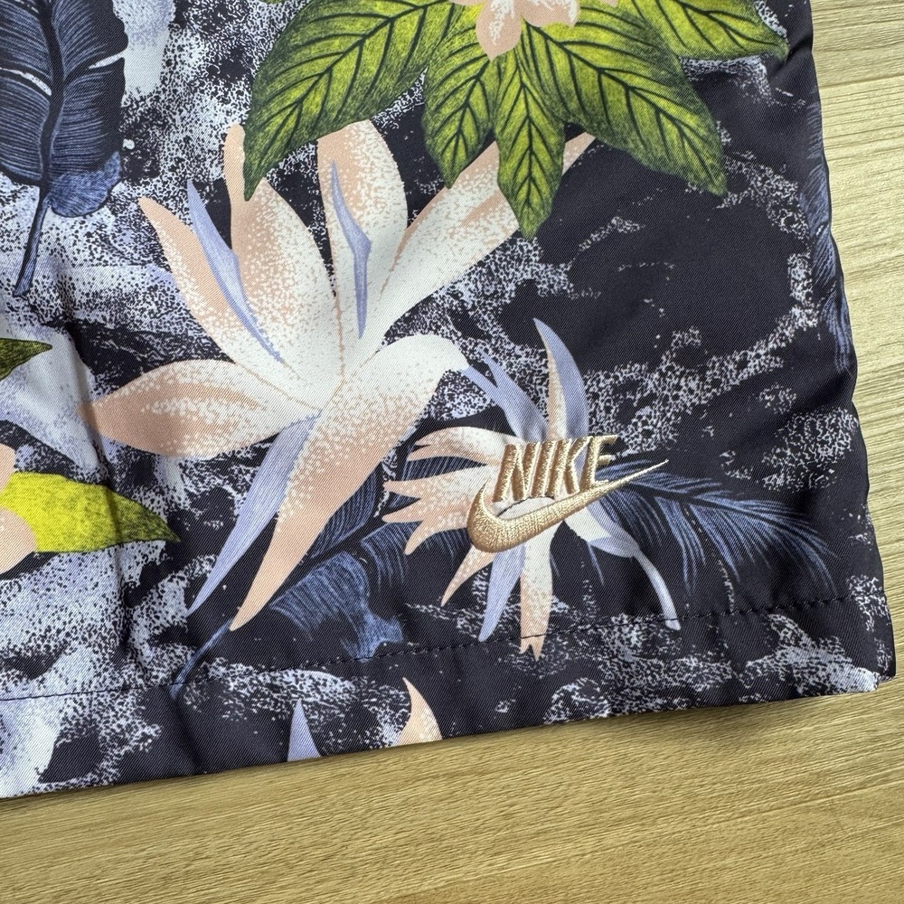 NWT Nike Original Men's Tropical Floral Print Shorts Size Small Breathable - Picture 2 of 9